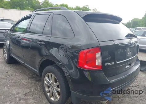 2014 Ford Edge Sel из США, поврежденный, VIN 2FMDK4JC7EBB05860